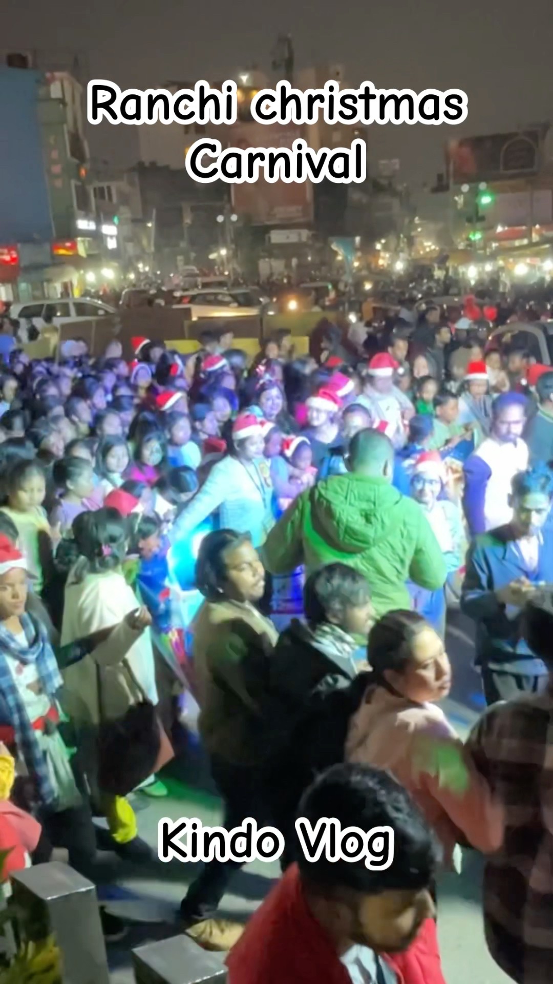 Ranchi Christmas Carnival 2024 , क्रिसमस शोभा यात्रा/video170